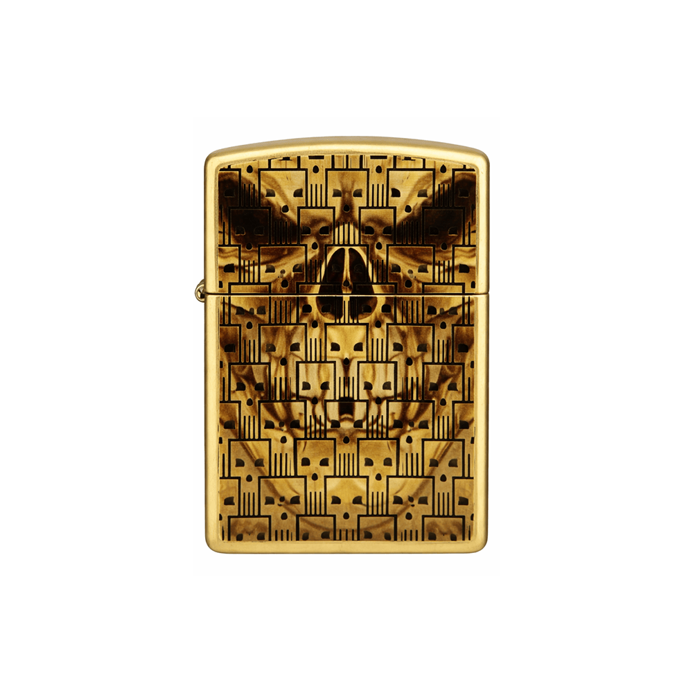 ONE Horror · Goth Zippo 46937 Skull Design Zippo 46937 Skull Design
