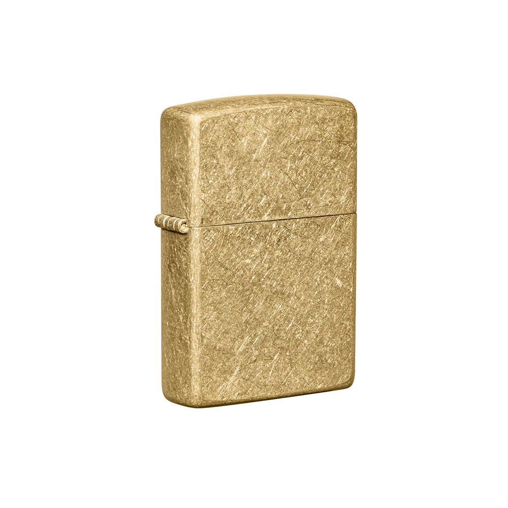 ONE Basic · Pattern Zippo 49477 Classic Tumbled Brass Zippo 49477 Classic Tumbled Brass