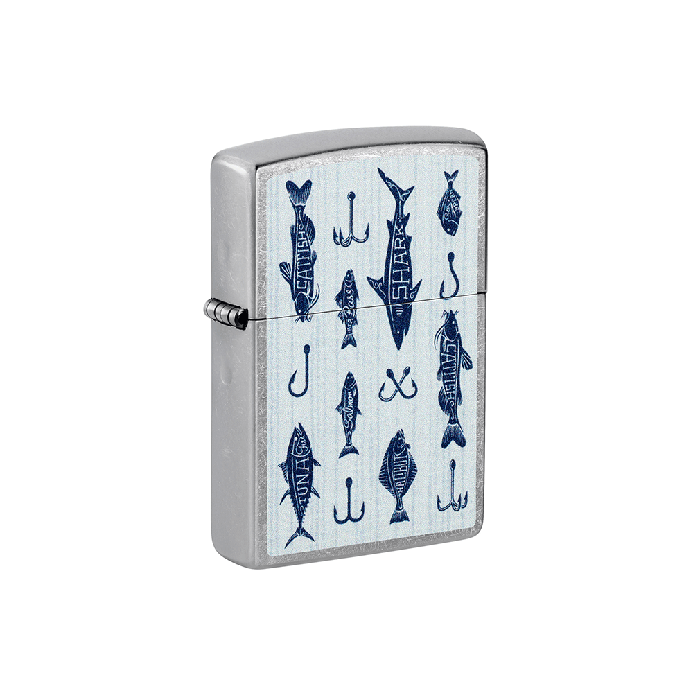 ONE Animal · Plant Zippo 46719 Fishing Lures Off the Hook Design Zippo 46719 Fishing Lures Off the Hook Design