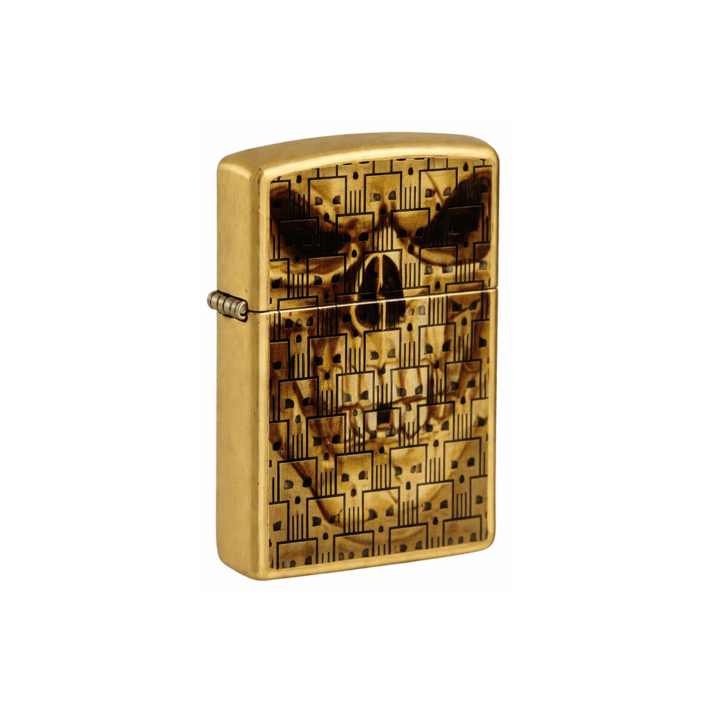 ONE Horror · Goth Zippo 46937 Skull Design Zippo 46937 Skull Design