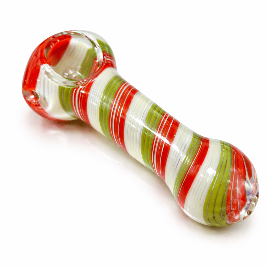 NIBO Distribution Glass Pipe Insideout Glass Pipe 4.5" - Assorted design Insideout Glass Pipe 4.5" - Assorted design