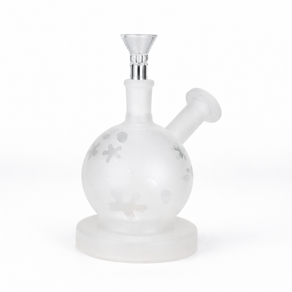 777 Smoke Glass Bong 5" Frosted Glass Bubbler 5" Frosted Glass Bubbler | Bubblers Canada
