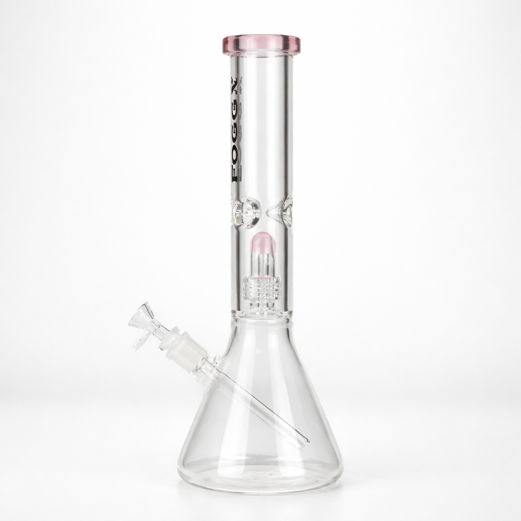 FOGGX 14-Inch Glass Water Pipe with Percolator