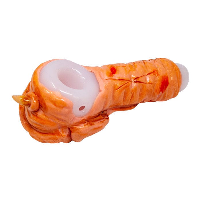Maple Craft Inc Glass Pipe Happy High Mike 5-Inch Glass Hand Pipe Happy High Mike Glass Hand Pipe