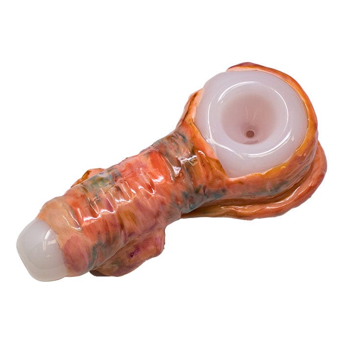 Maple Craft Inc Glass Pipe Single Eyed with Mouth 5-Inch Glass Hand Pipe Single Eyed Glass Hand Pipe Canada