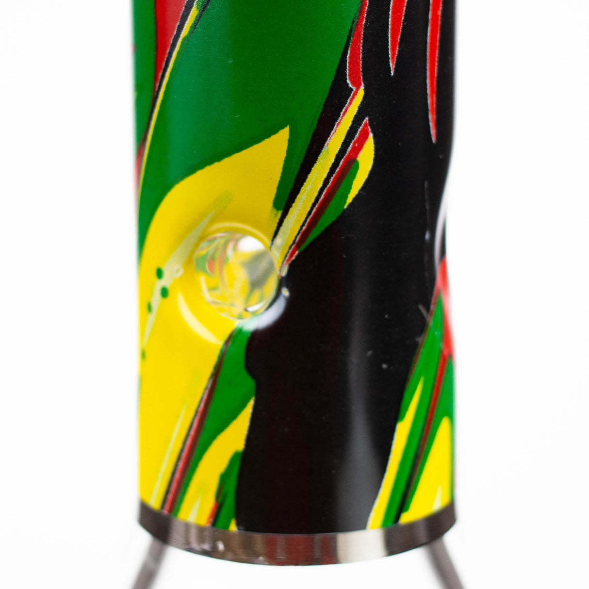 Bong en verre Beaker 7 mm "Rasta Legend" 45 cm NG