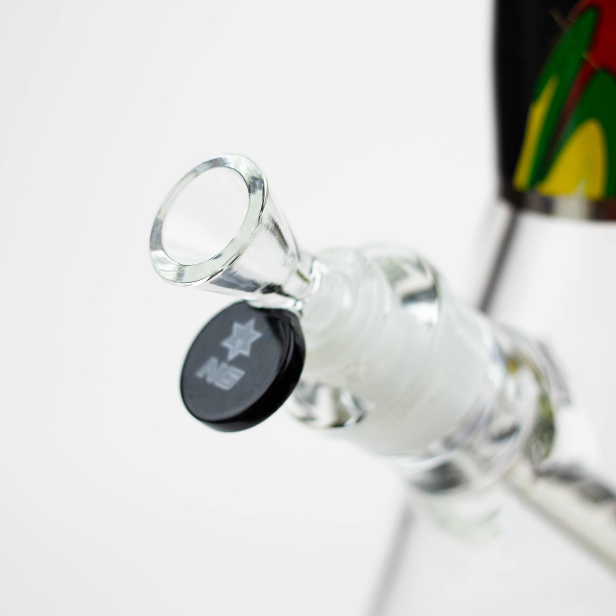 Bong en verre Beaker 7 mm "Rasta Legend" 45 cm NG