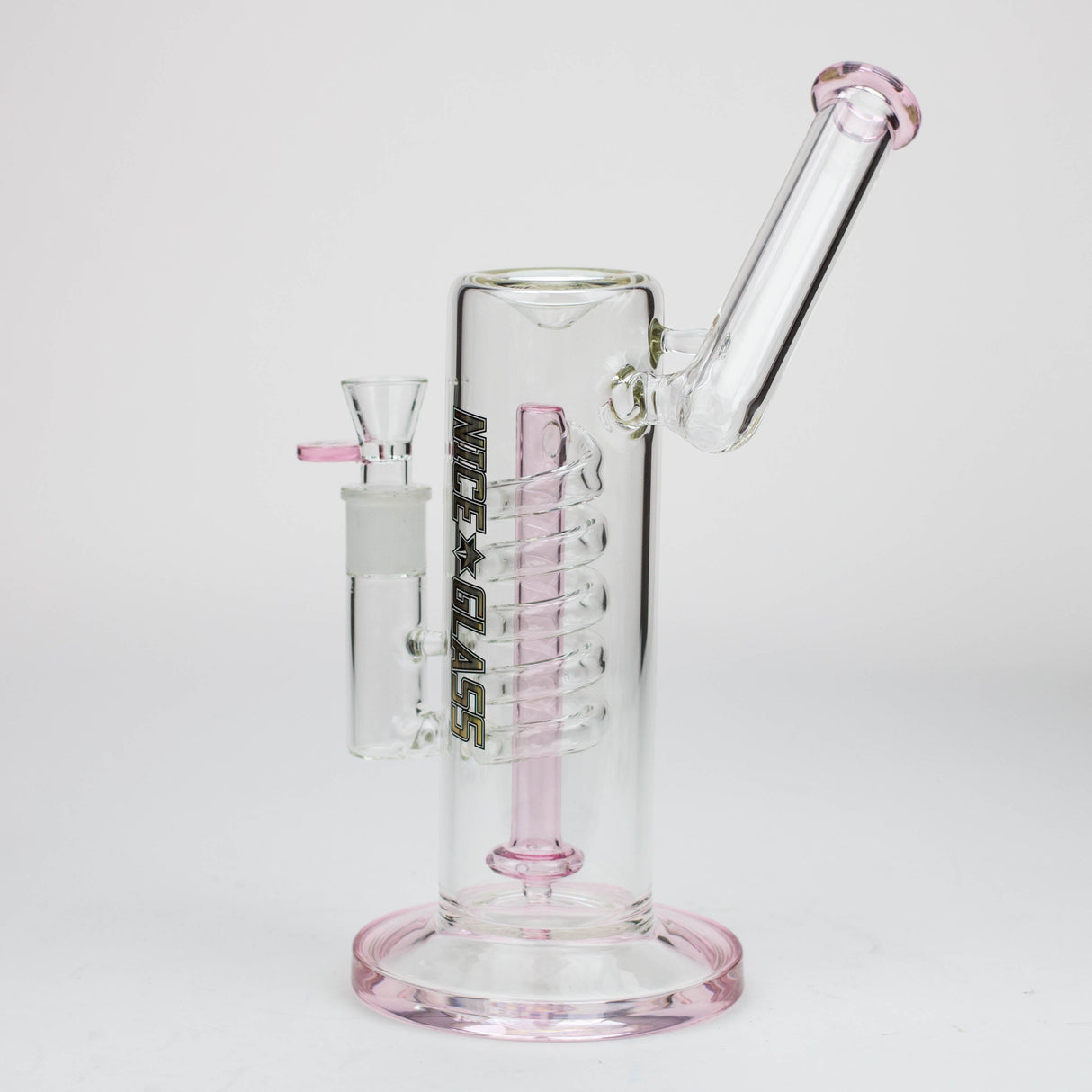 NG 10.5" Spiral Showerhead Perc Glass Bubbler