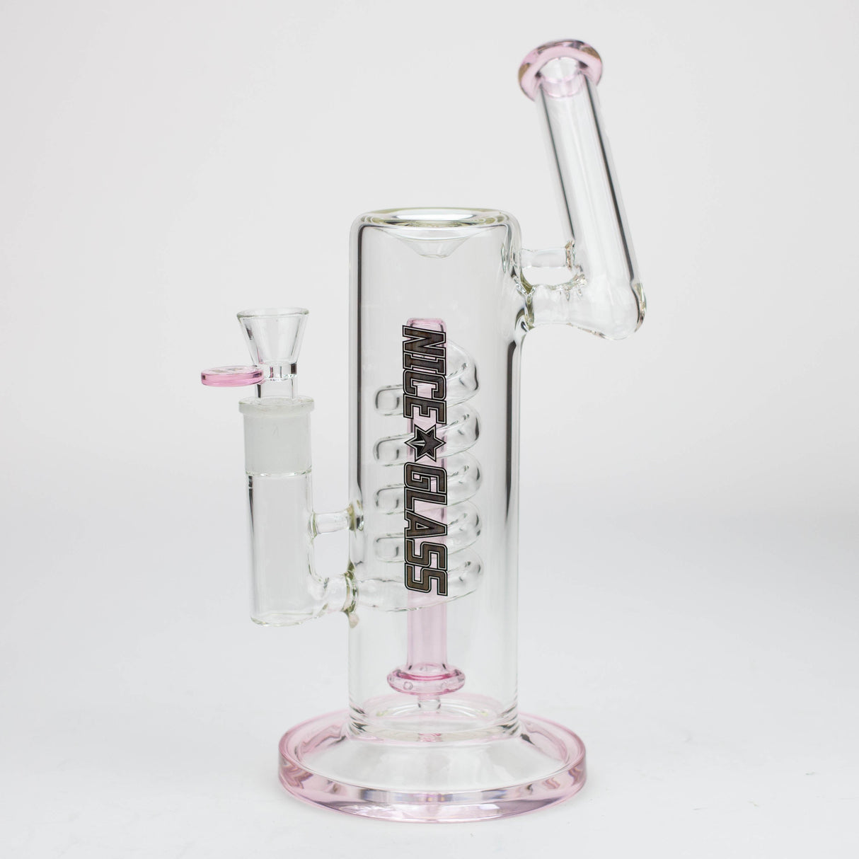 NG 10.5" Spiral Showerhead Perc Glass Bubbler