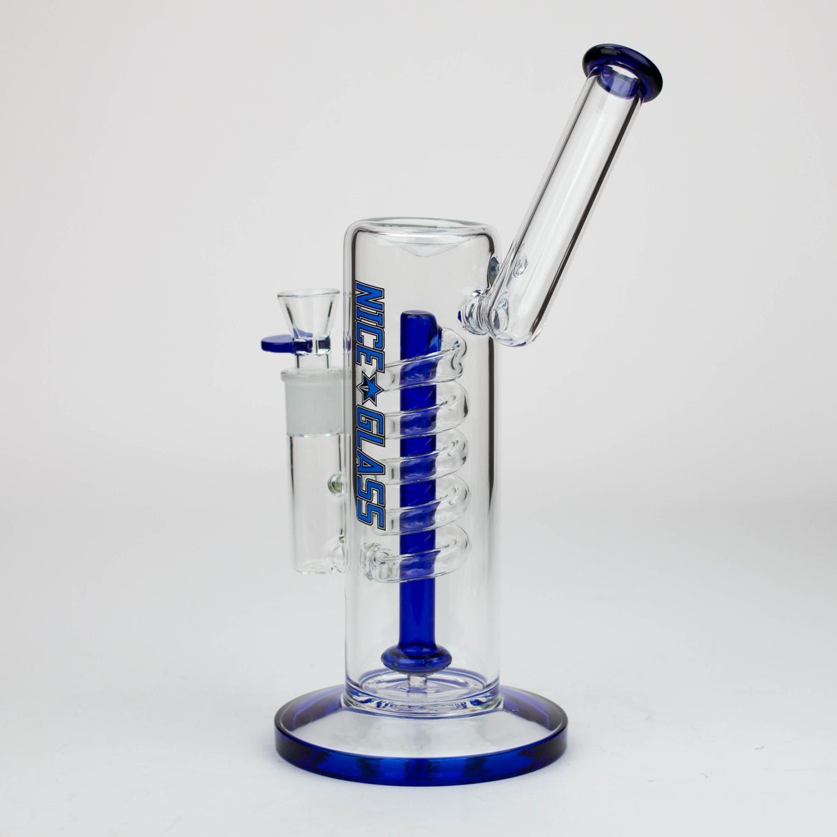 NG 10.5" Spiral Showerhead Perc Glass Bubbler