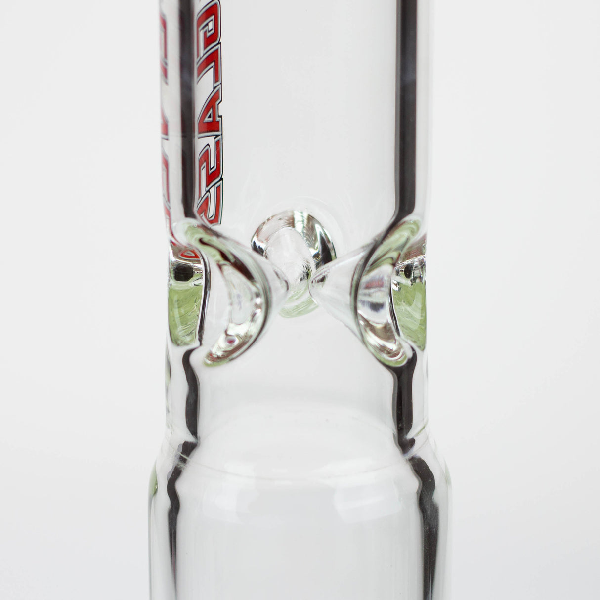 Bang en verre avec percolateur arborescent à 8 bras et douille conique de 40 cm NG
