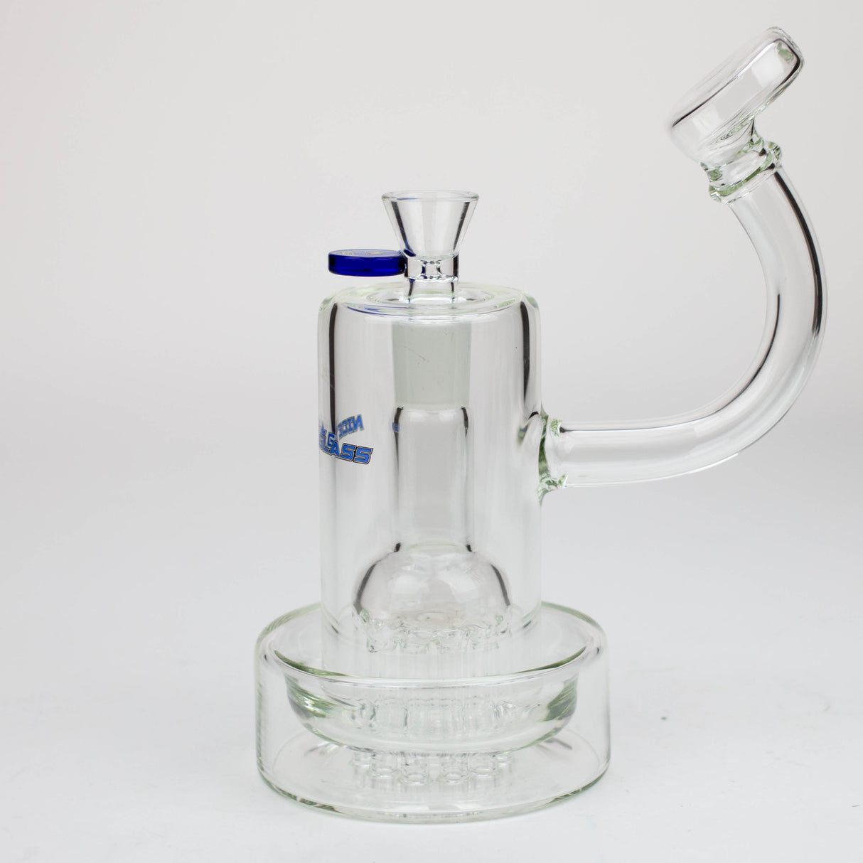 NG 8" 11-Arm Tree Perc Round Base Glass Bubbler