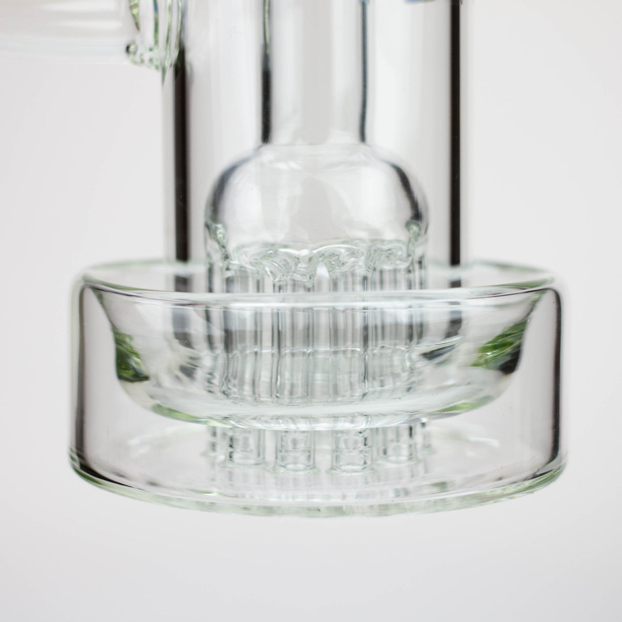 NG 8" 11-Arm Tree Perc Round Base Glass Bubbler