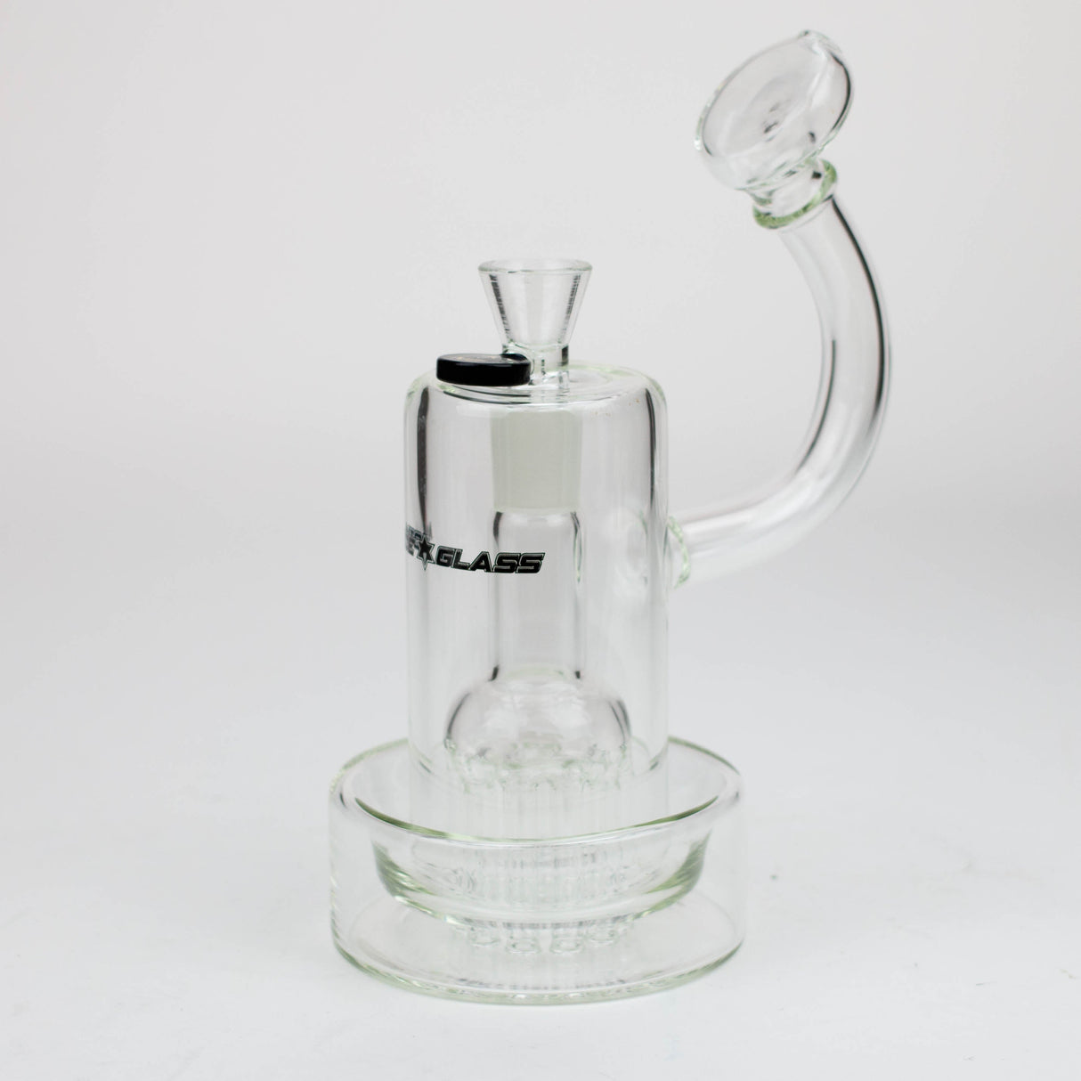 NG 8" 11-Arm Tree Perc Round Base Glass Bubbler