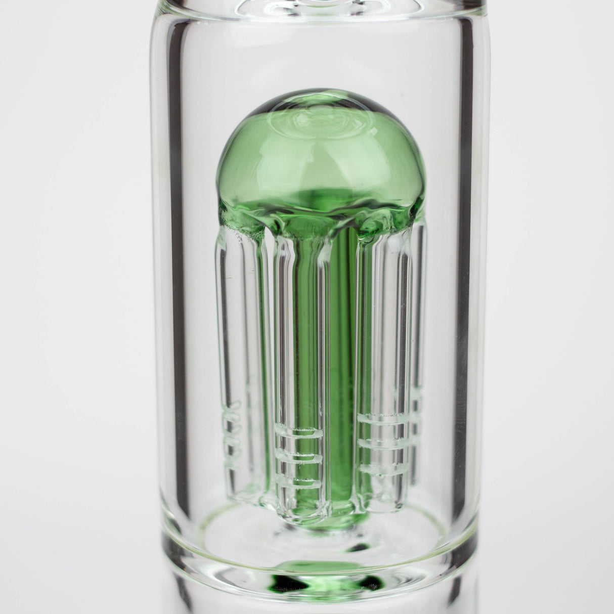 NG 19" Double 6-Arm Tree Perc Beaker Glass Bong