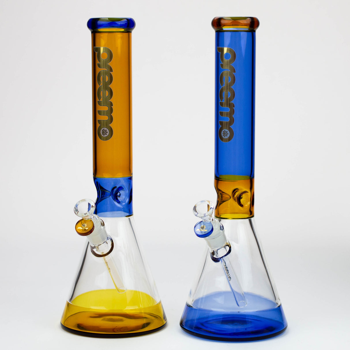 Bong en verre Preemo 15.5" Contrast Pinch 5mm