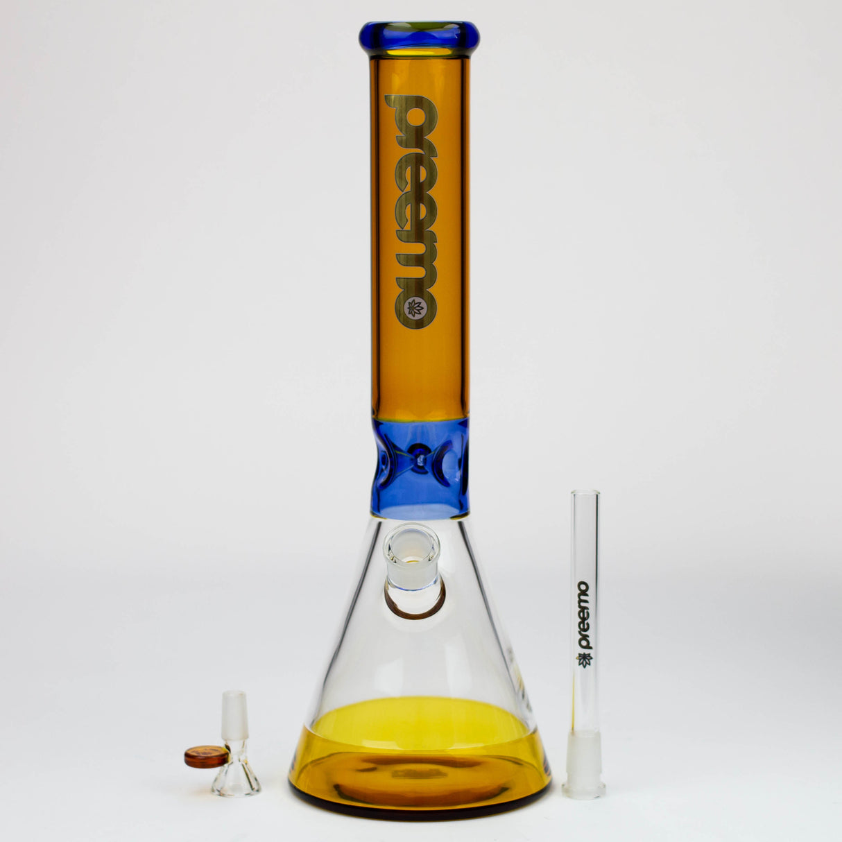 Bong en verre Preemo 15.5" Contrast Pinch 5mm
