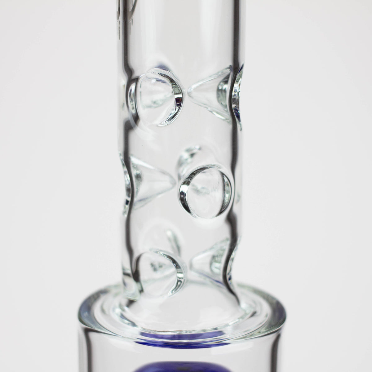 Canadian Distributor Glass Bong H2O 17" Stemless Funnel Diffuser Bong H2O 17" Funnel Glass Bong - Mushroom Diffuser