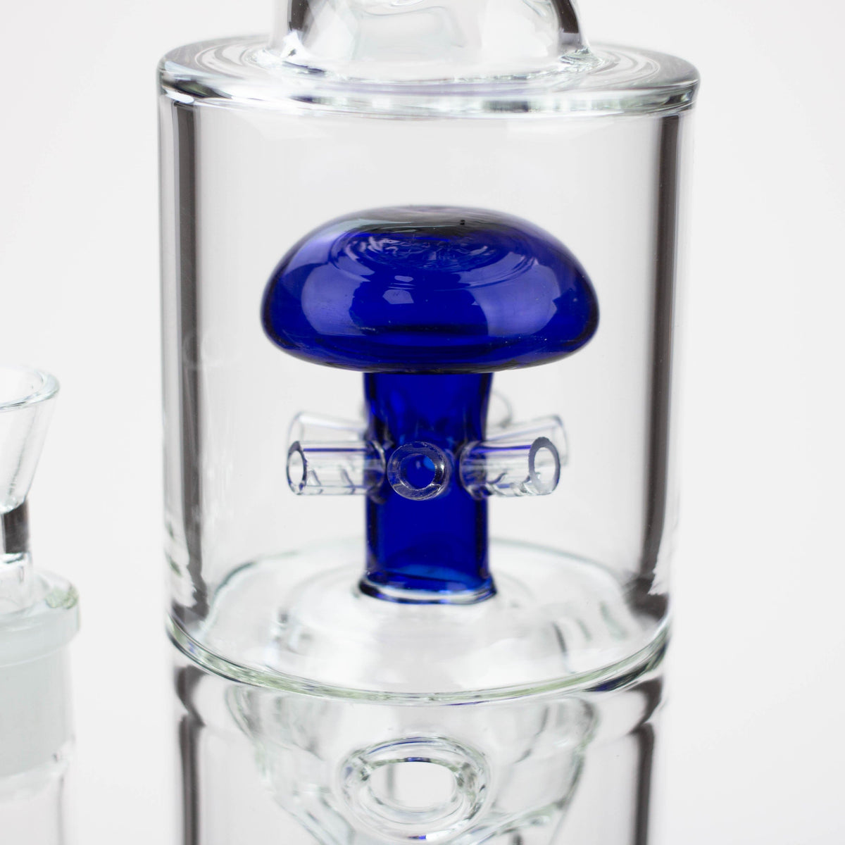 Canadian Distributor Glass Bong H2O 17" Stemless Funnel Diffuser Bong H2O 17" Funnel Glass Bong - Mushroom Diffuser
