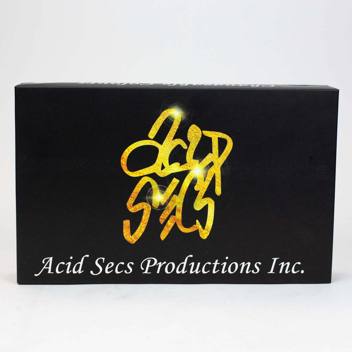 Acid Secs Productions Inc. Rolling Tray Acid Secs LED Rolling Tray with Grinding Pad Acid Secs LED Rolling Tray - Glow, Grind & Roll | Canada