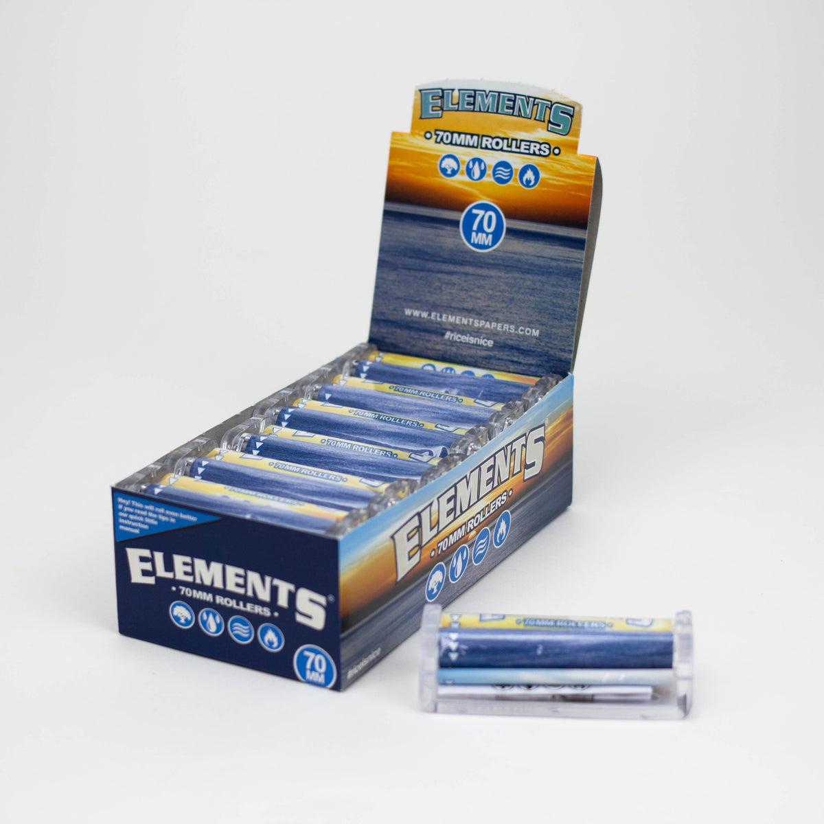 ONE Rolling Machine Elements rolling machine display - 12 packs Elements rolling machine display - 12 packs