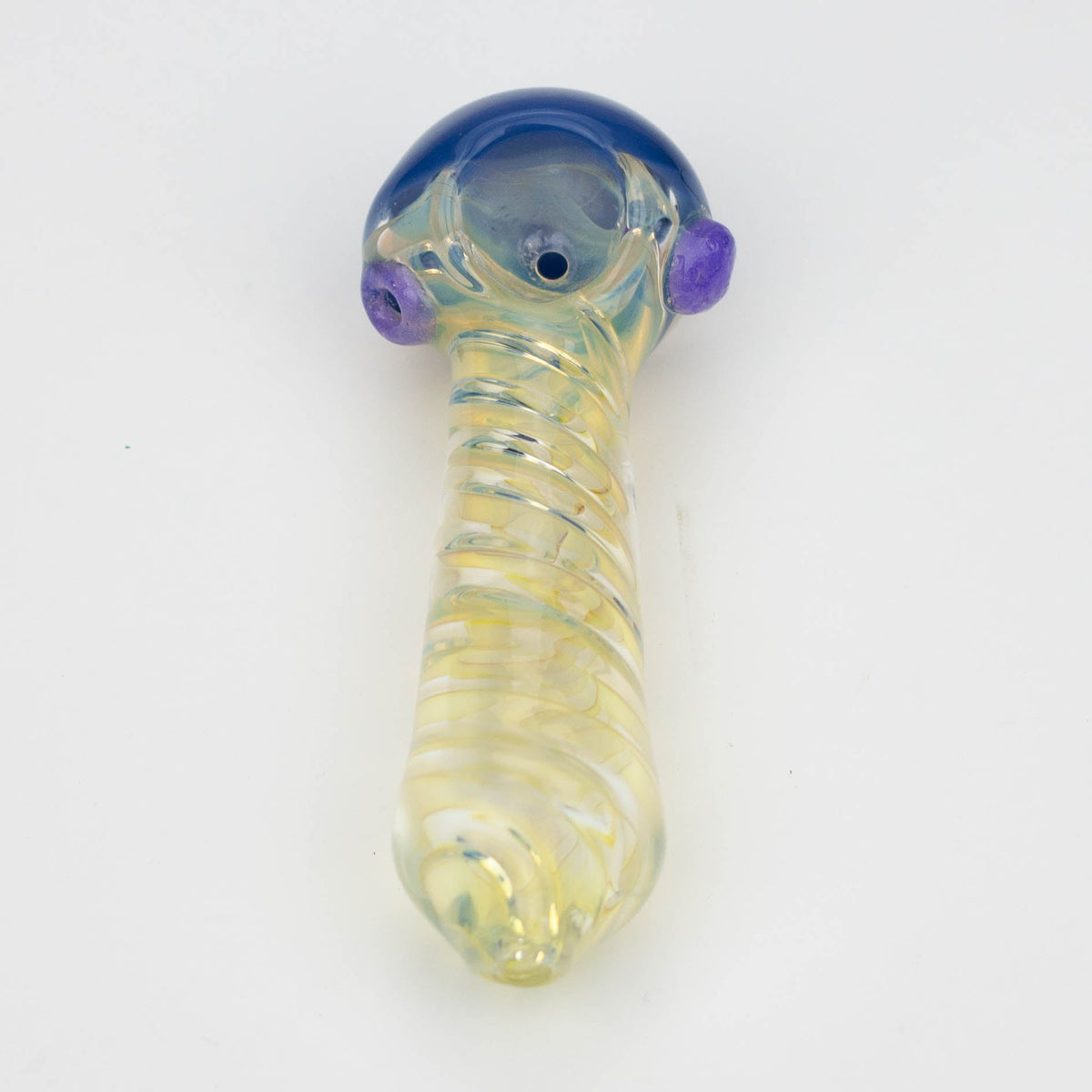 4.5" American Colour Twisted Soft Glass Hand Pipe