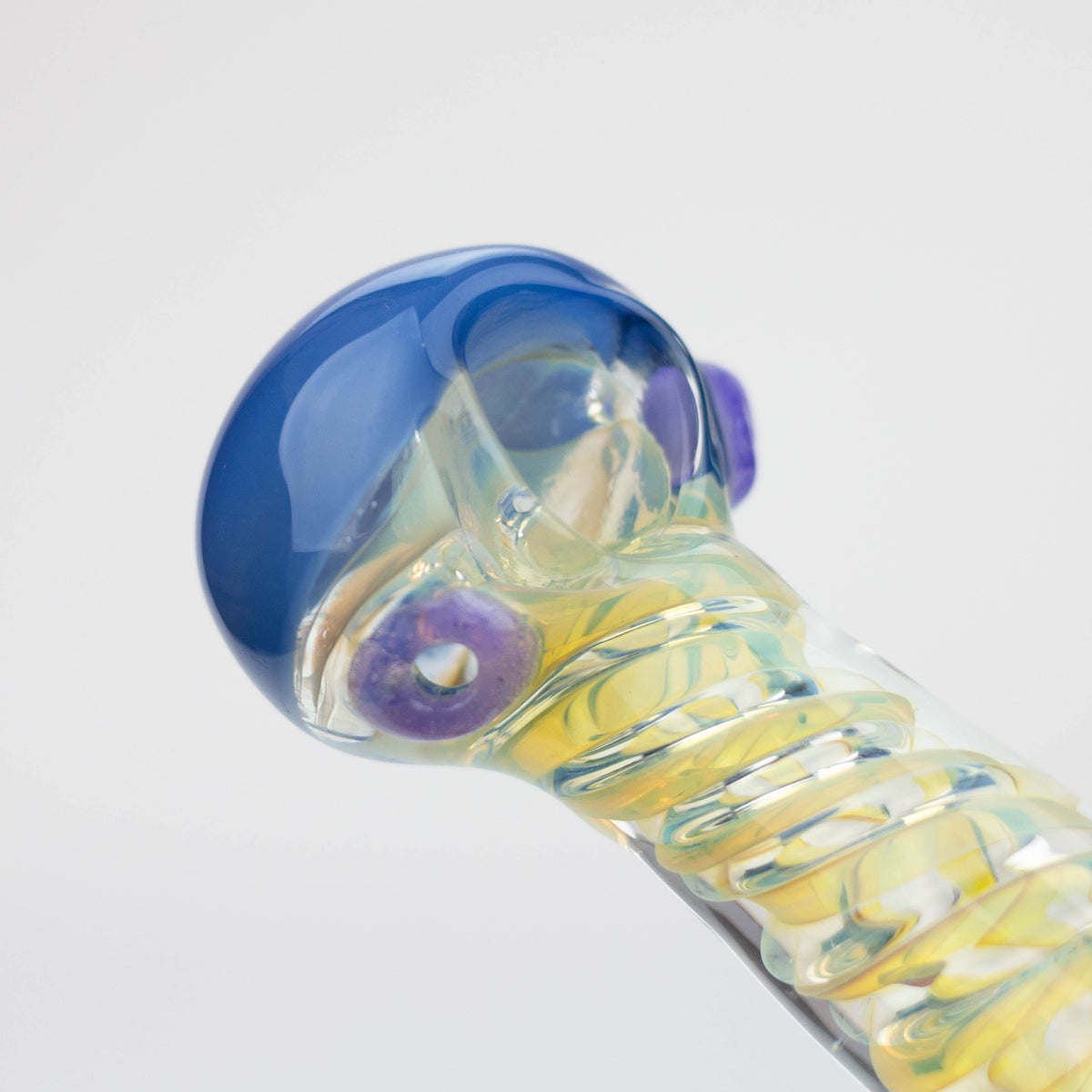 4.5" American Colour Twisted Soft Glass Hand Pipe