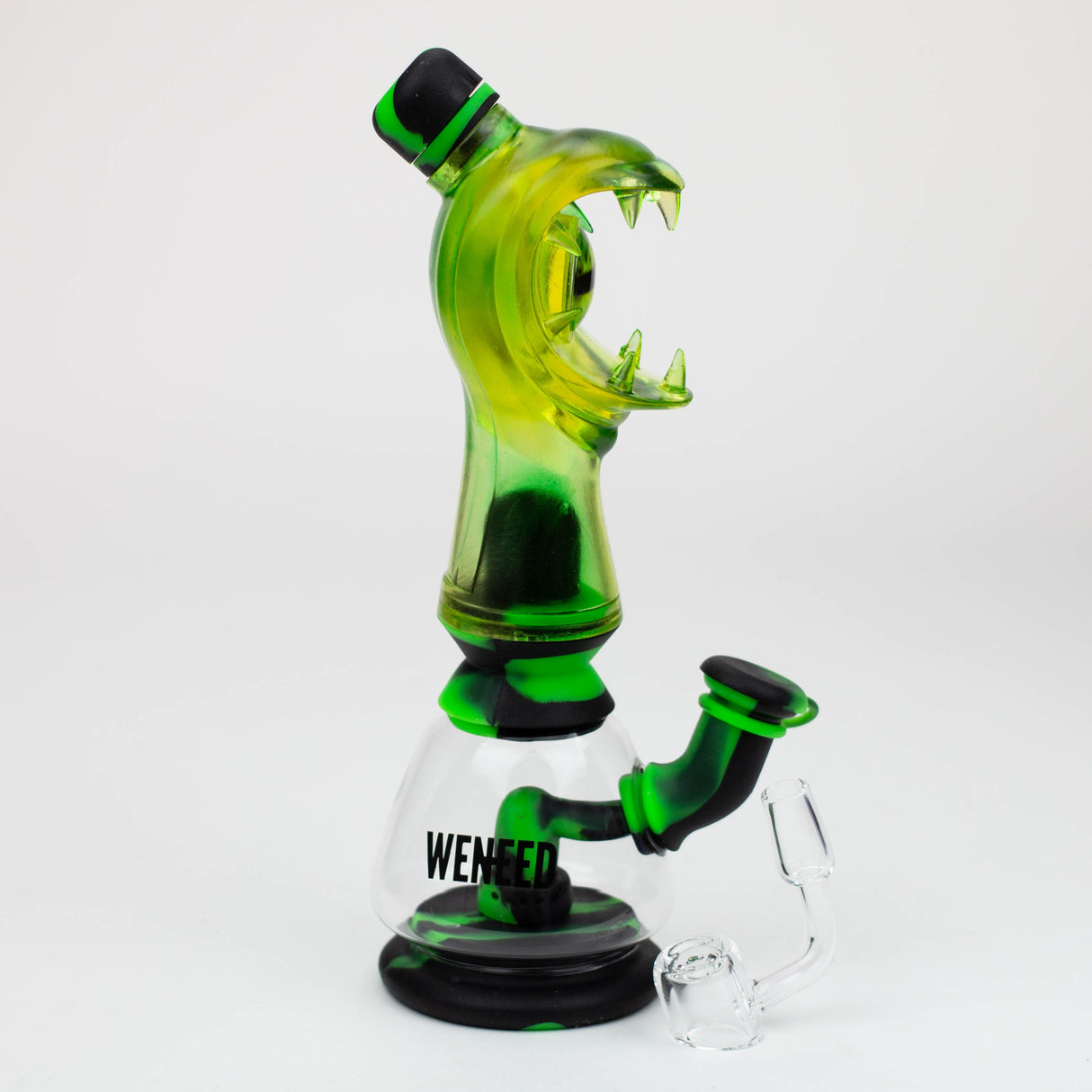 WENEED®- 9'' Leak Proof Monster Eyes Silicone Rig