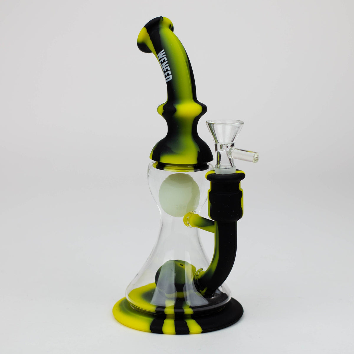 WENEED® Silicone Bong WENEED 9" Float Ball Glow-in-the-Dark Silicone Bong WENEED 9" Silicone Float Ball Bong