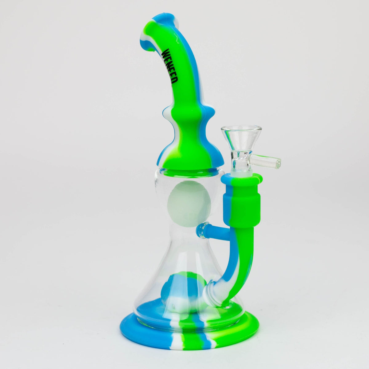 WENEED® Silicone Bong WENEED 9" Float Ball Glow-in-the-Dark Silicone Bong WENEED 9" Silicone Float Ball Bong