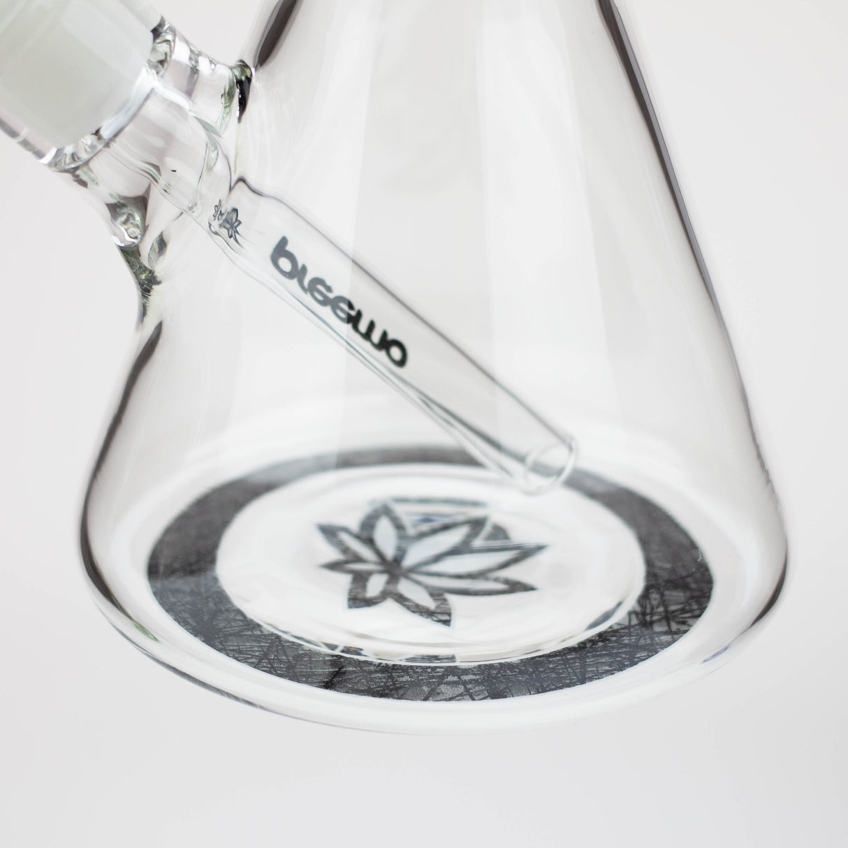 Bang en verre Preemo 18" en forme de U avec percolateur et base conique 7mm