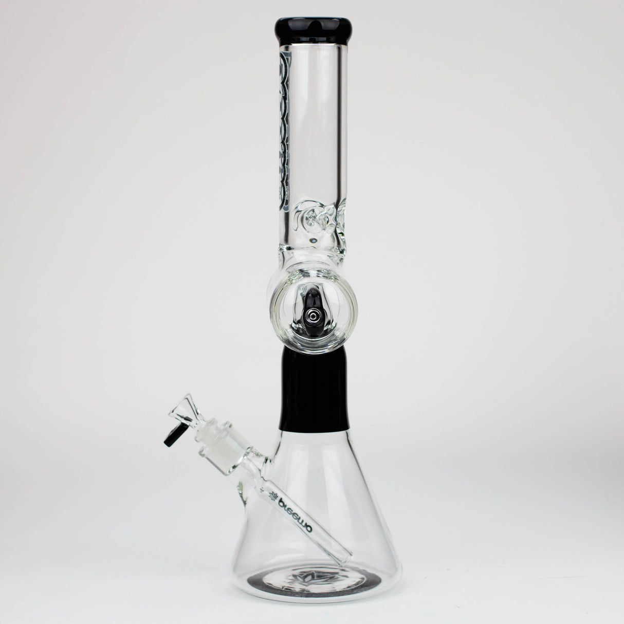 Bang en verre Preemo 18" en forme de U avec percolateur et base conique 7mm