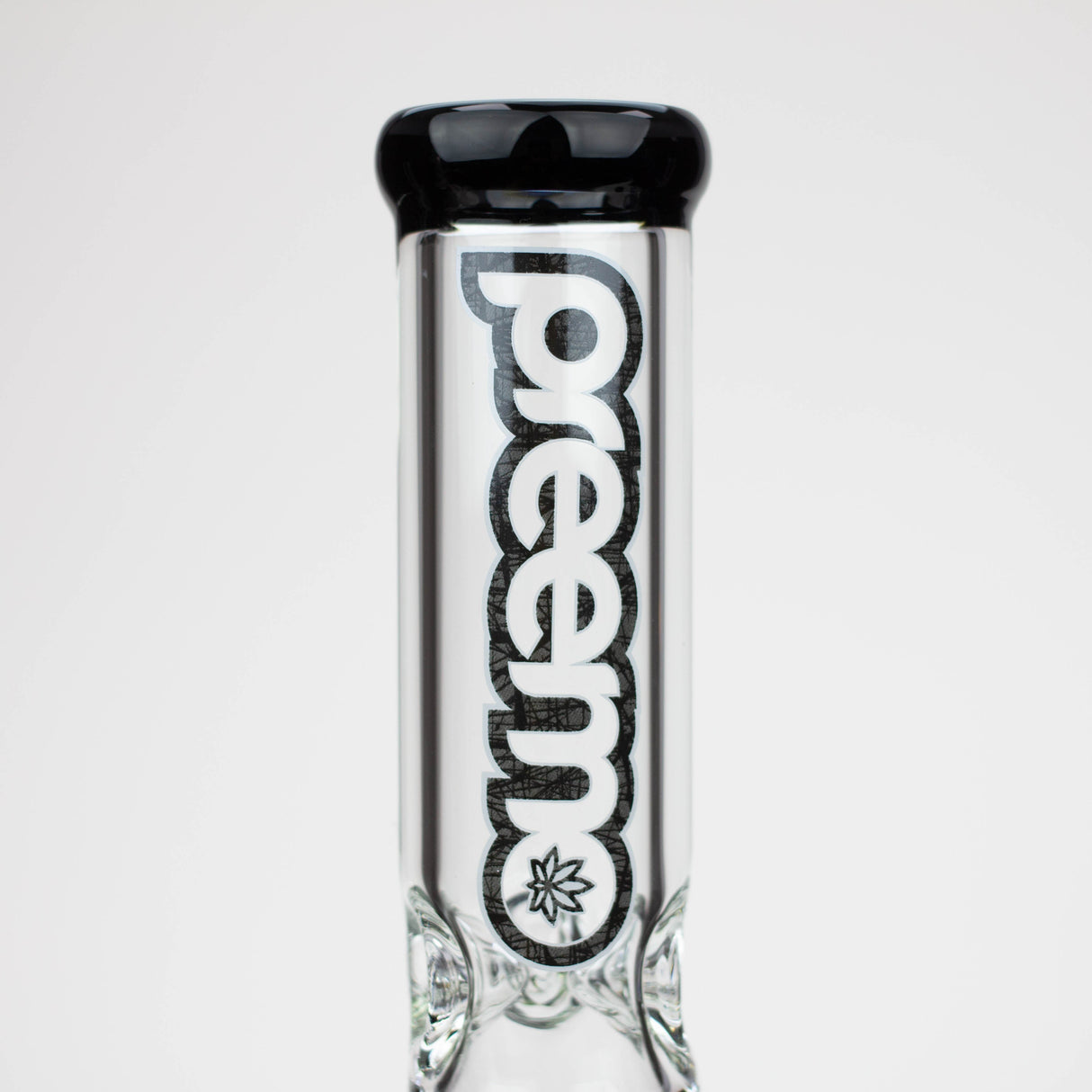 Bang en verre Preemo 18" en forme de U avec percolateur et base conique 7mm