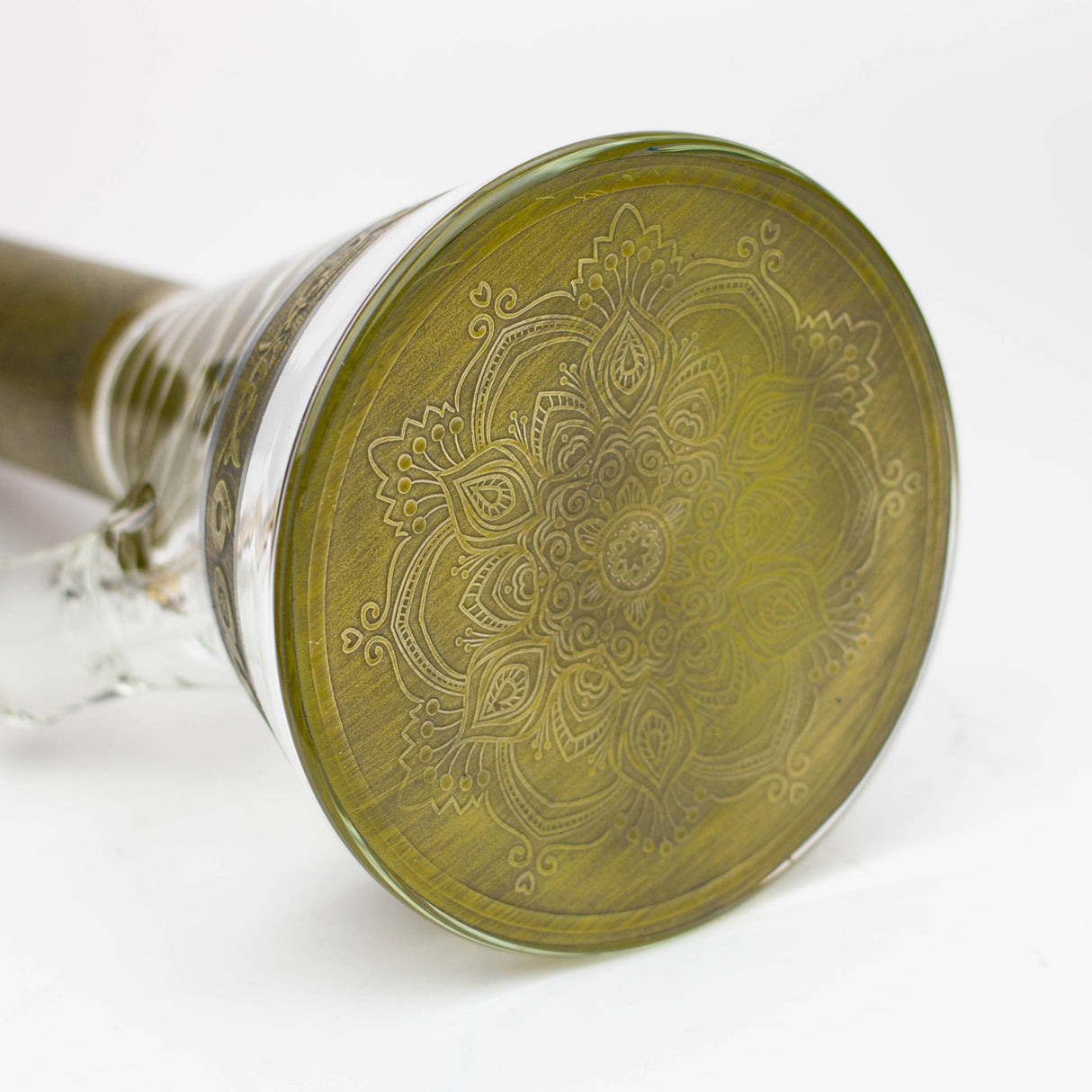 Bang en verre Preemo 15" en forme de bécher sablé peint 9mm