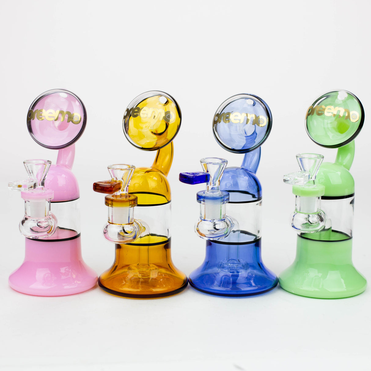 Bubbler en verre à percolateur Preemo 7" Disc Top Showerhead