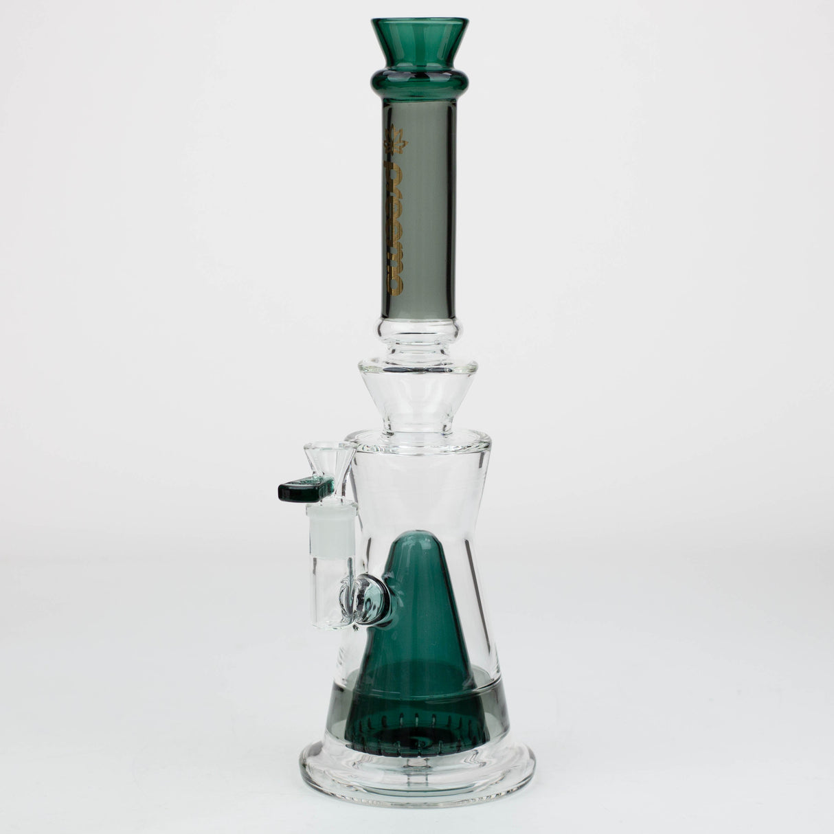 Bong en verre Preemo 13.5" avec percolateur conique fendu