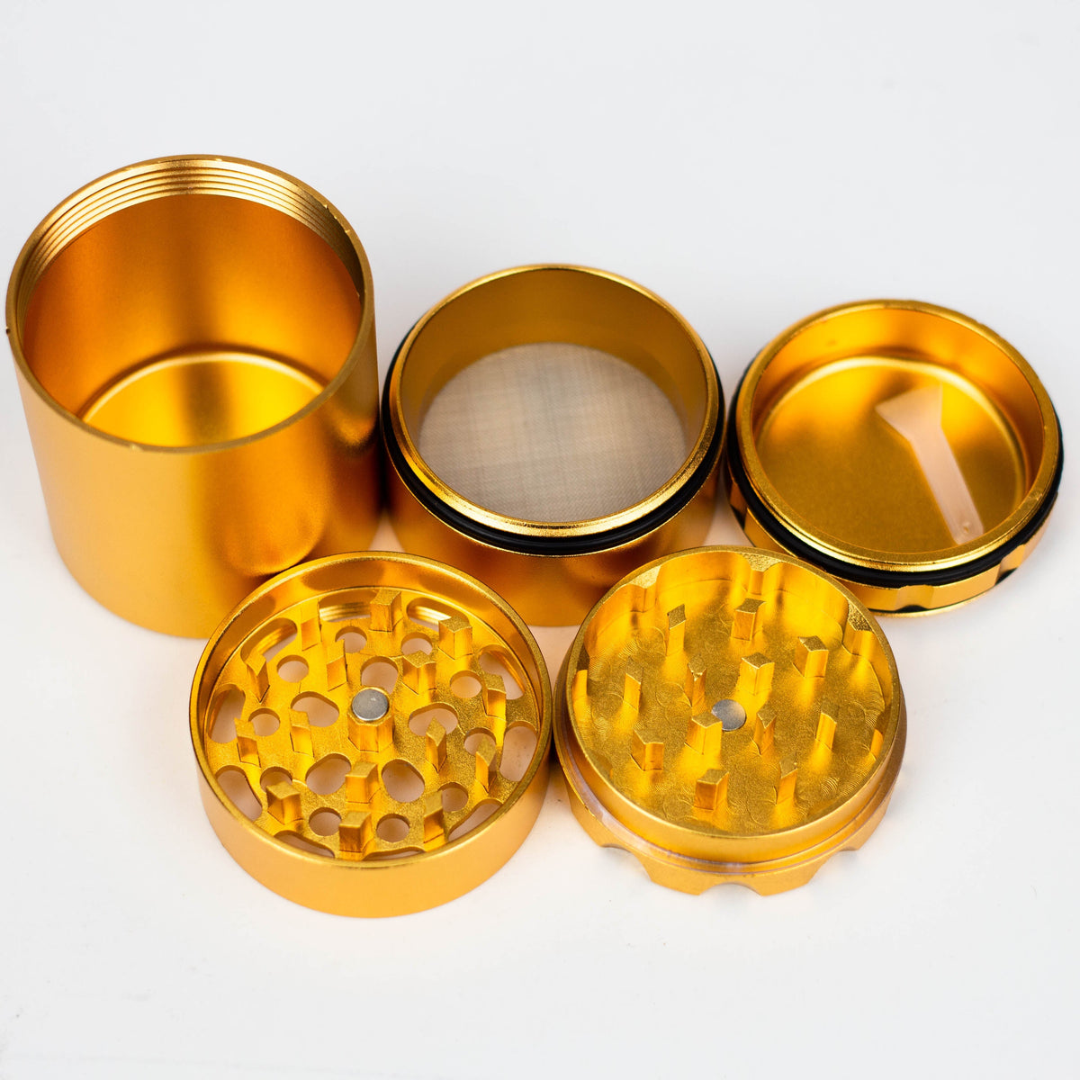 Preemo 5-Piece Grind & Store Aluminum Grinder