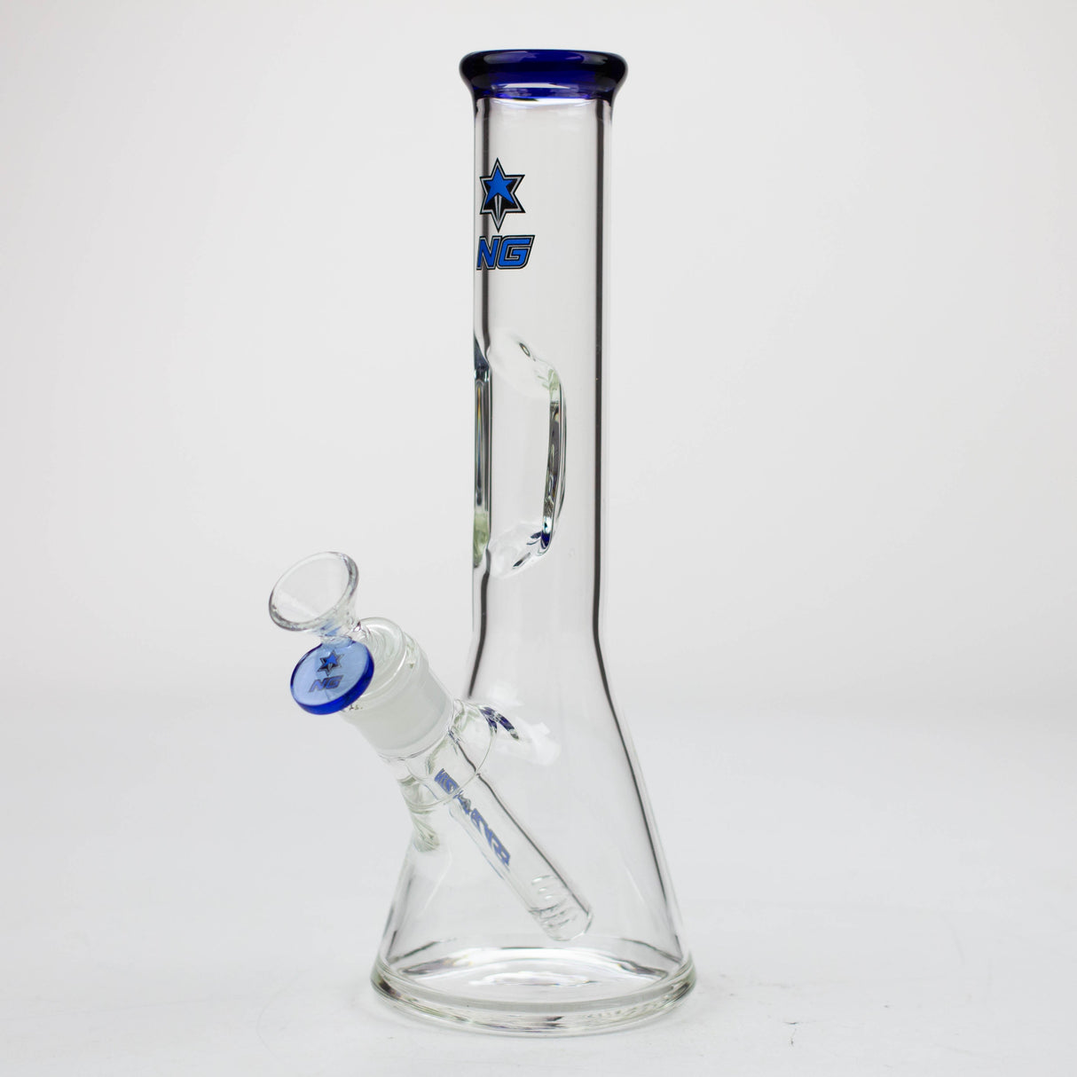NG 10.5" Elbow Ice Pinch Beaker Bong