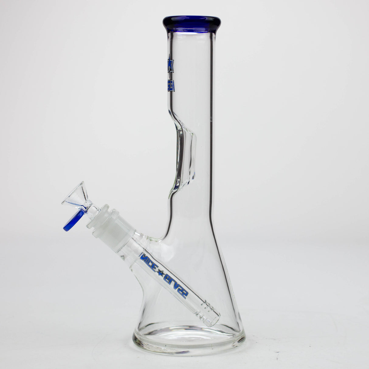 NG 10.5" Elbow Ice Pinch Beaker Bong