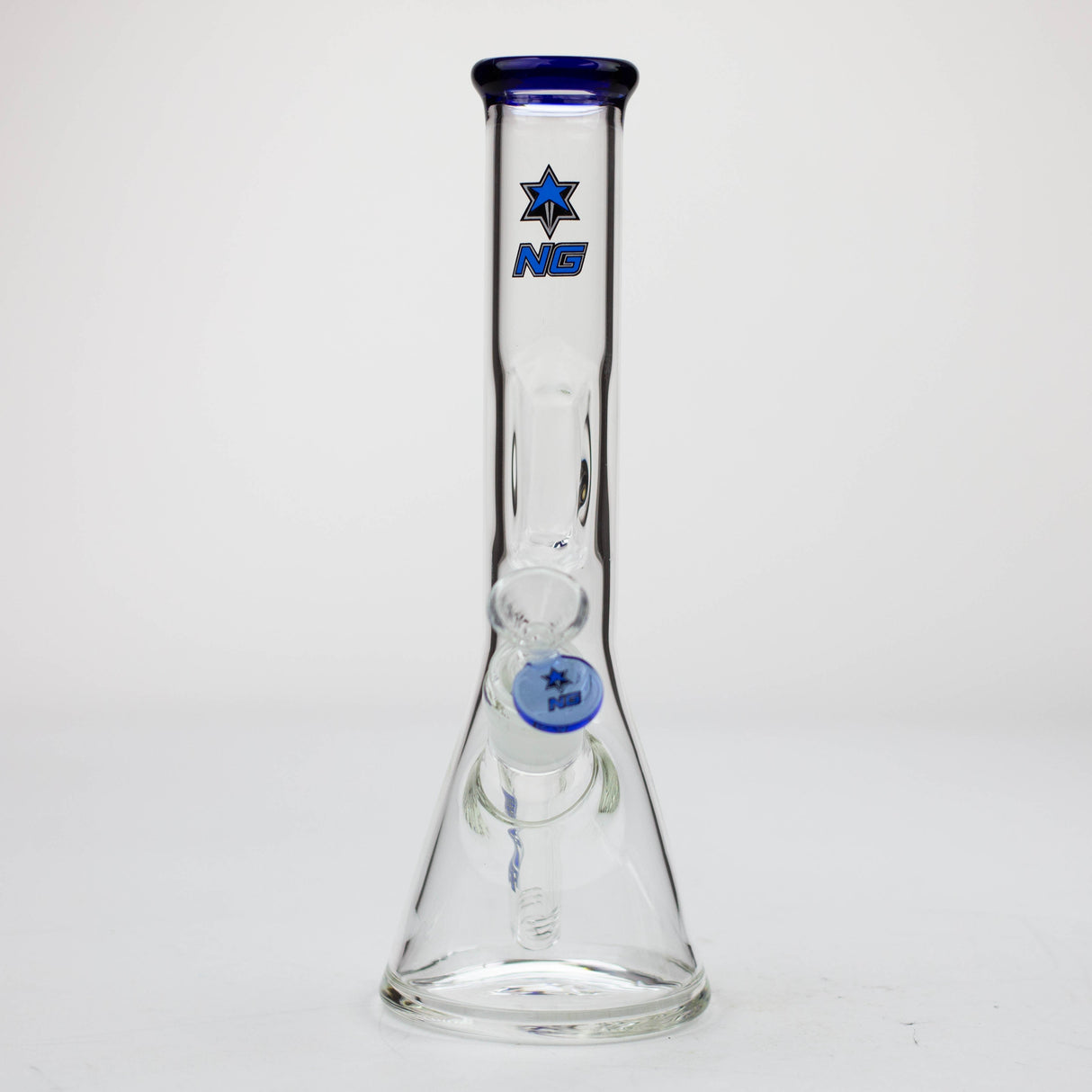 NG 10.5" Elbow Ice Pinch Beaker Bong