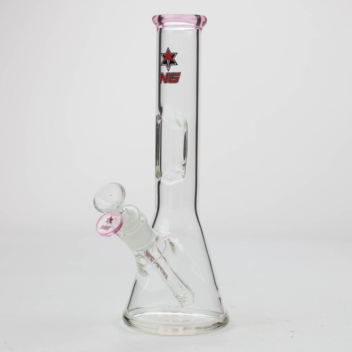 NG 10.5" Elbow Ice Pinch Beaker Bong
