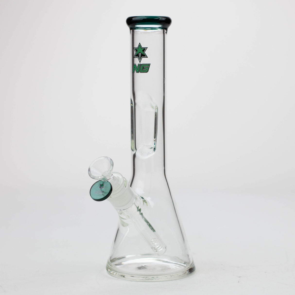 NG 10.5" Elbow Ice Pinch Beaker Bong
