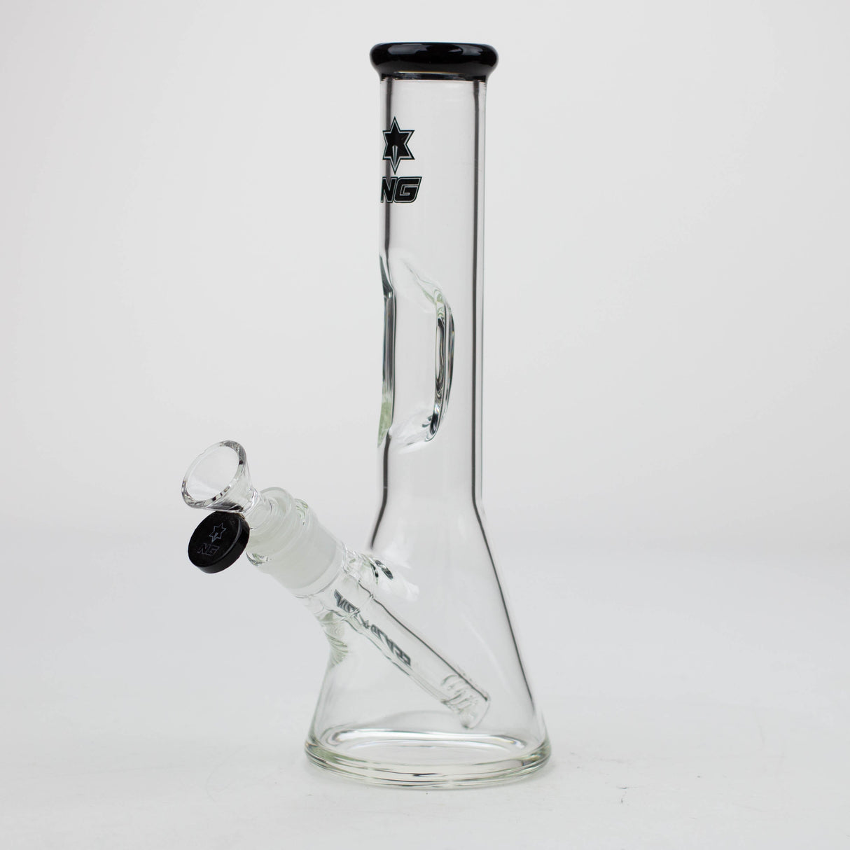 NG 10.5" Elbow Ice Pinch Beaker Bong