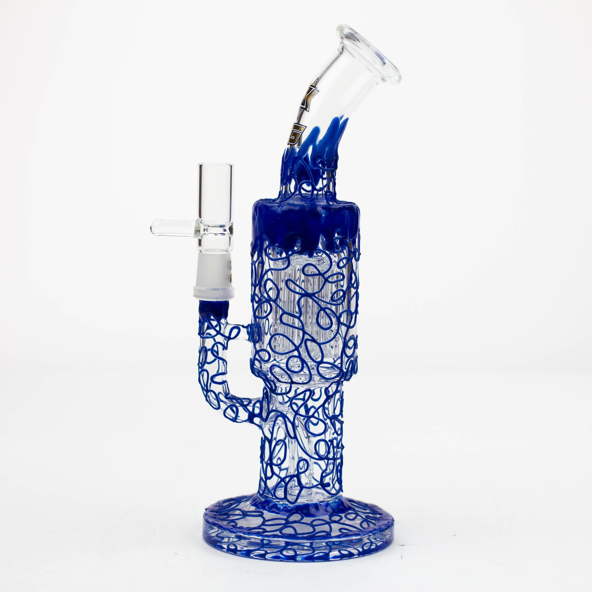 Nice Glass 10" Tree Perc Electroformed Rig