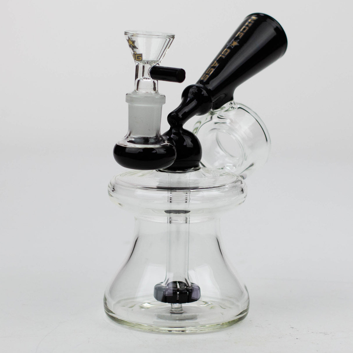 NG 6.5" Megaphone Showerhead Glass Bubbler