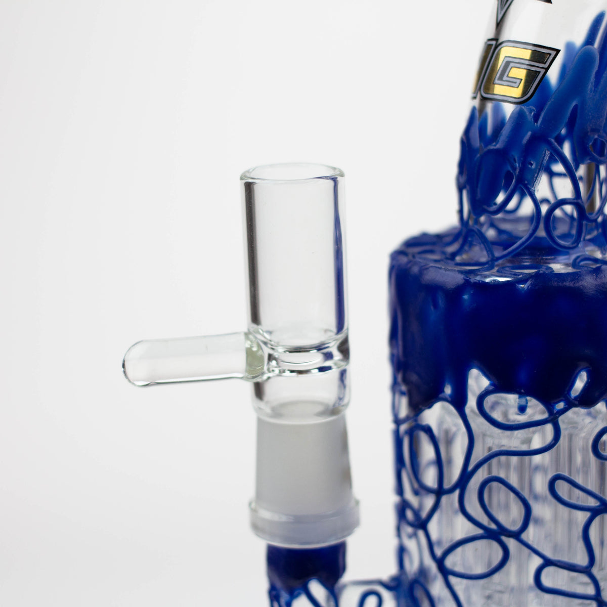 Nice Glass 10" Tree Perc Electroformed Rig