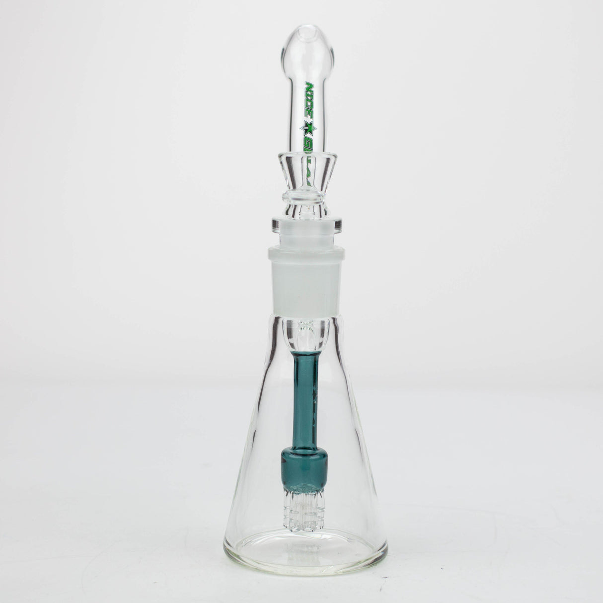 Bubbler en verre à six bras amovibles 11" NG