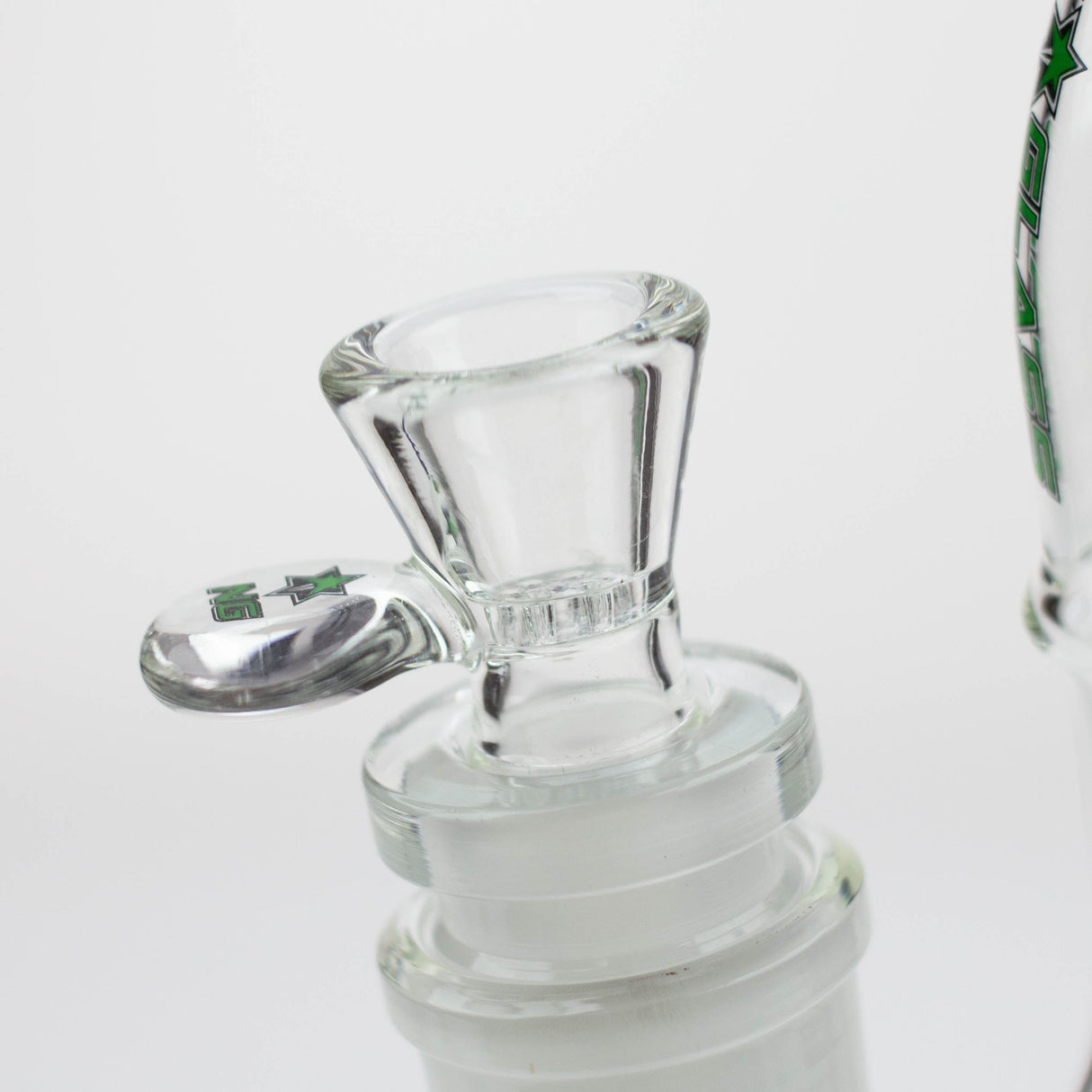Bubbler en verre à six bras amovibles 11" NG