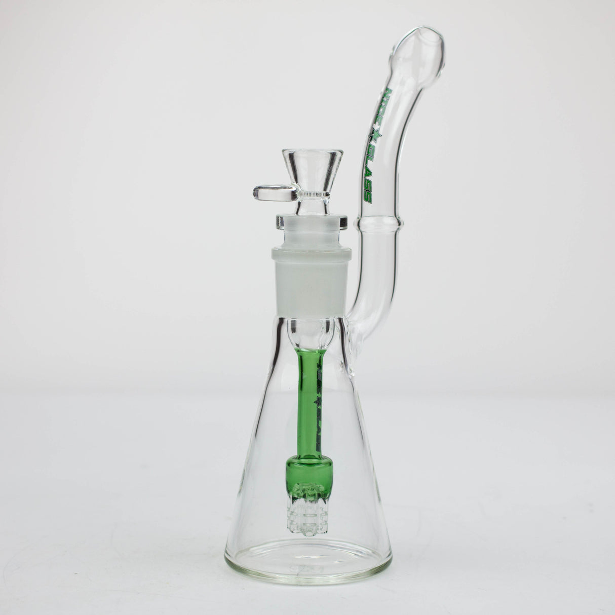 Bubbler en verre à six bras amovibles 11" NG