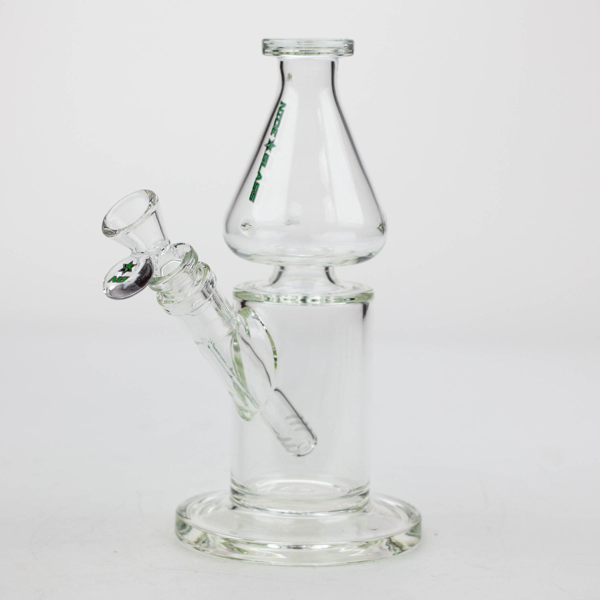 High-End Brands Glass Glass Bong NG 9" Clear Tornado Top Glass Bong NG 9" Clear Tornado Top Glass Bong | Canada